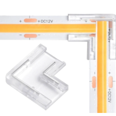 5mm Vienas Krāsas (2 pin) COB Led Lentas Stūra (L-Tipa) Savienojums